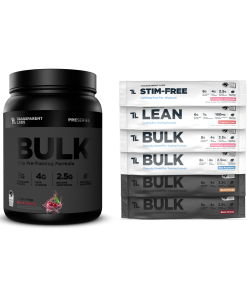 Bulk Black Pre-Workout + Free Variety Pack